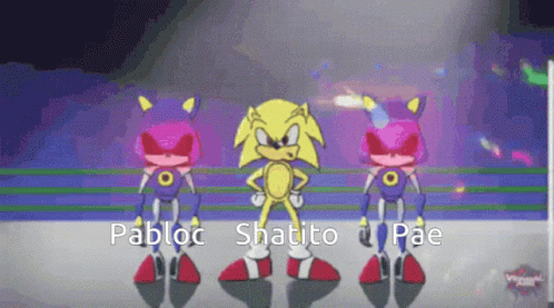 Shatito Sonic GIF - Shatito Sonic Super Sonic GIFs