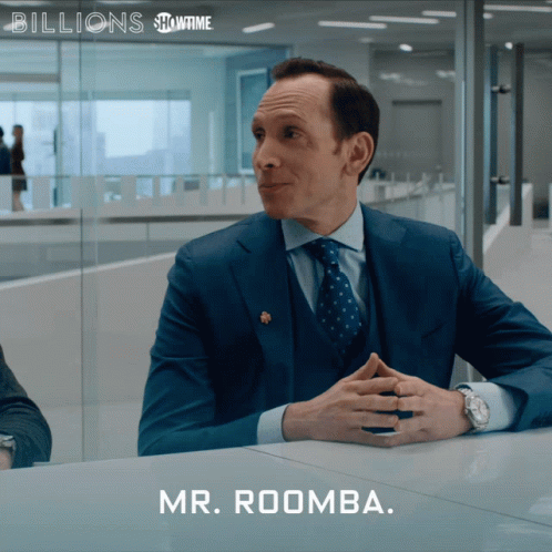 Mr Roomba Bobby Axelrod GIF - Mr Roomba Bobby Axelrod Damian Lewis GIFs