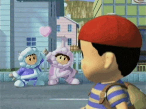 Ness Loneliness GIF - Ness Loneliness Ice Climbers GIFs