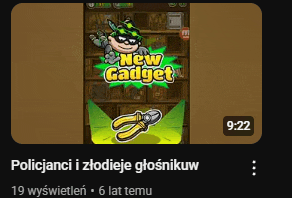 a screenshot of a game called new gadget shows a cartoon character holding a pair of pliers