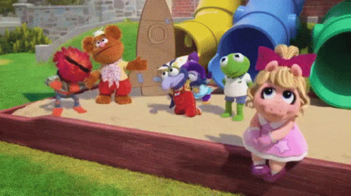 Muppet Babies Blast Off GIF - Muppet Babies Blast Off Fly Away GIFs