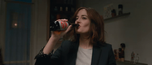 Eva Green Based On A True Story GIF - Eva Green Based On A True Story Drinking GIFs
