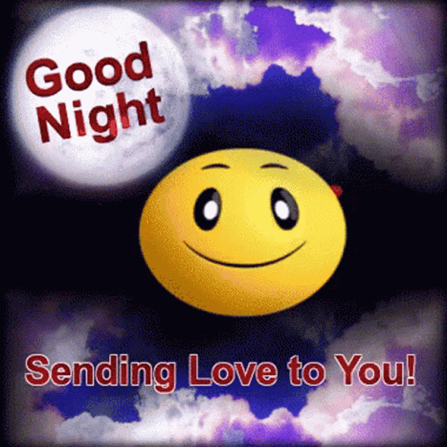 Goodnight Emoji GIF - Goodnight Emoji Blow Kiss GIFs
