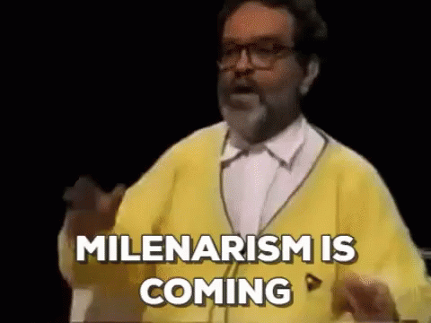 Fernando Arrabal Milenarism Is Coming GIF - Fernando Arrabal Milenarism Is Coming Millennials GIFs