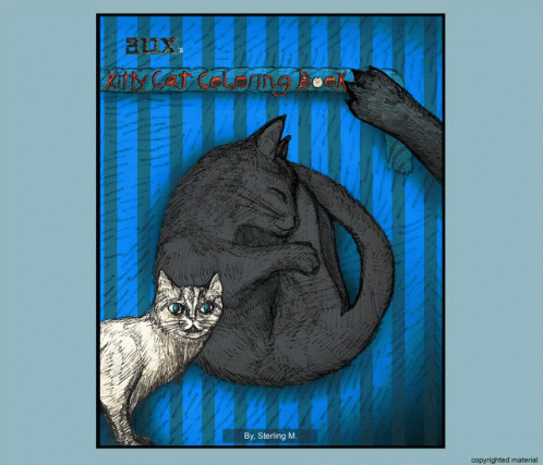 Aux Cats Sketch GIF - Aux Cats Sketch Coloring Book GIFs