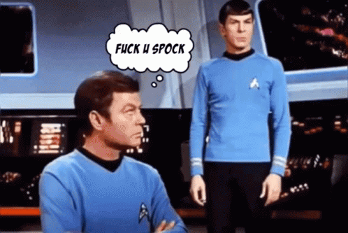 Leonard Mc Coy Spock GIF - Leonard Mc Coy Spock Star Trek GIFs