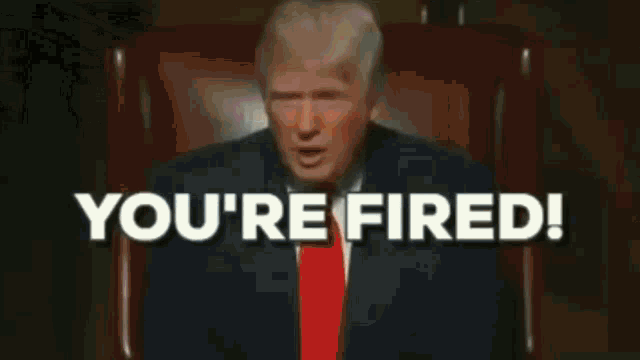 Youre Fired Trump Fired GIF - Youre Fired Trump Fired GIFs
