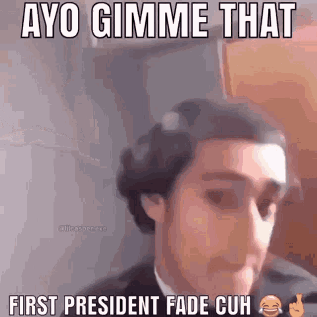 President Fade GIF