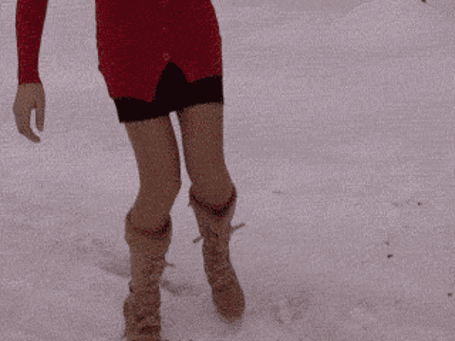 High Heels Ice GIF - High Heels Ice Snow GIFs