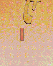 a cartoon girl with pigtails and a heart on her head