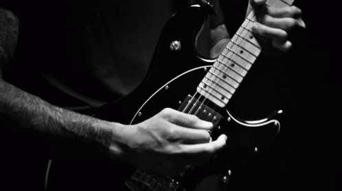 Playing Guitar Jared Dines GIF - Playing Guitar Jared Dines Solo Guitar GIFs