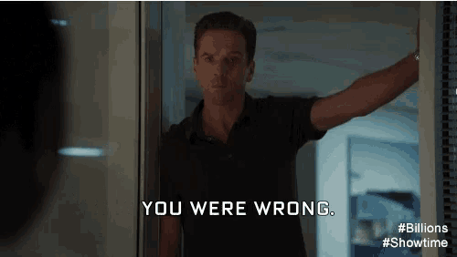 Damian Lewis Bobby Axelrod GIF - Damian Lewis Bobby Axelrod Youre Wrong GIFs