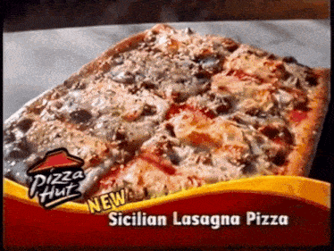 Pizza Hut Sicilian Lasagna Pizza GIF - Pizza Hut Sicilian Lasagna Pizza Pizza GIFs