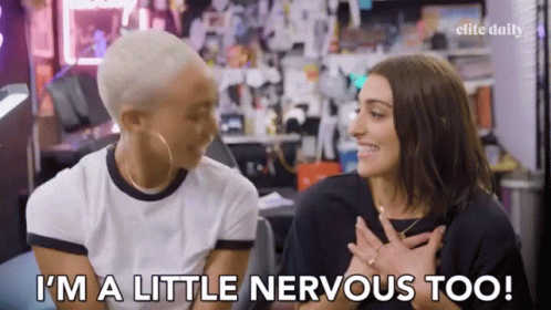 Im A Little Nercous Too Worried GIF - Im A Little Nercous Too Worried Stressed GIFs