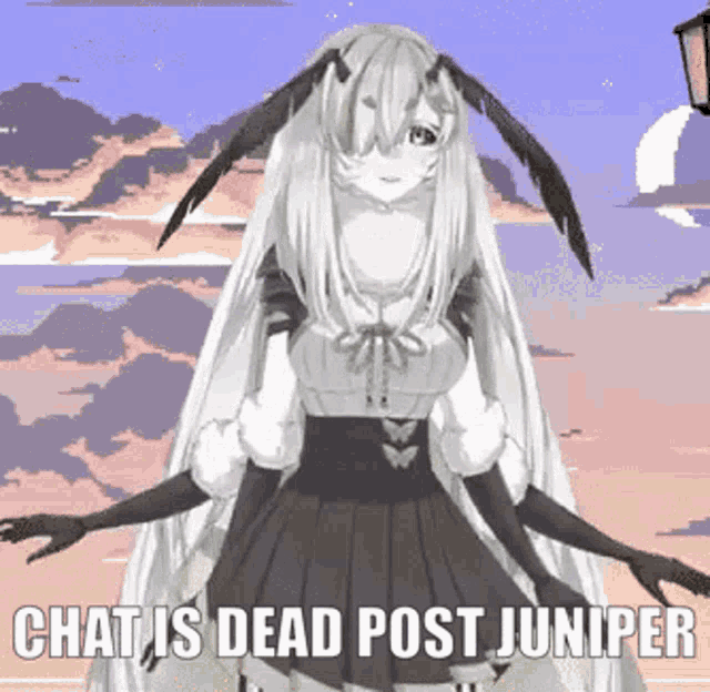 Chat Is Dead Post Juniper Chat GIF - Chat Is Dead Post Juniper Chat Dead GIFs