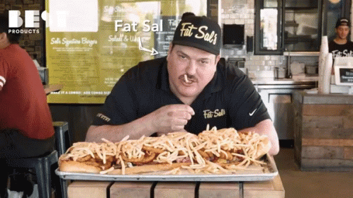 Fat Fries GIF - Fat Fries Nom GIFs