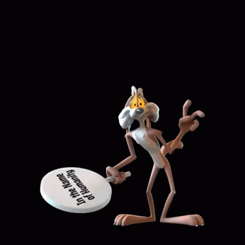 Looney Tunes Wile E Coyote GIF - Looney Tunes Wile E Coyote Play This Game GIFs