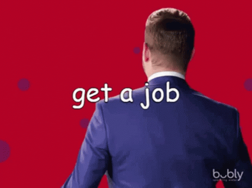 Get A Job Michael Buble GIF - Get A Job Michael Buble GIFs