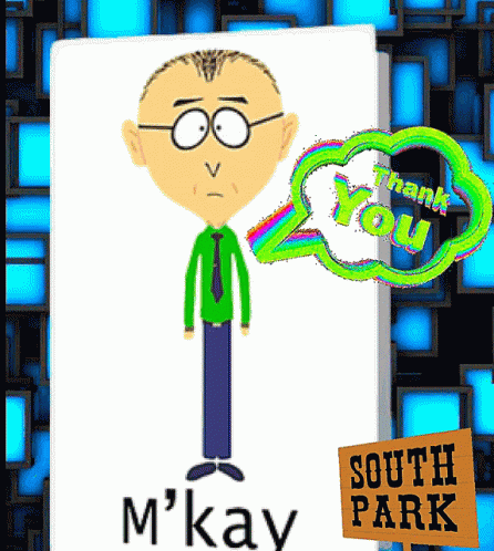 South Park Mr Mackey GIF - South Park Mr Mackey Thank You GIFs