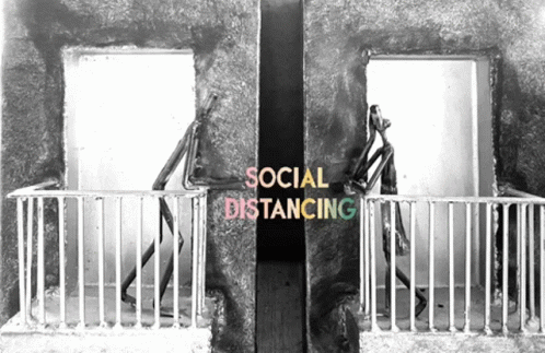 Love Social Distancing GIF - Love Social Distancing Distance Your Self GIFs