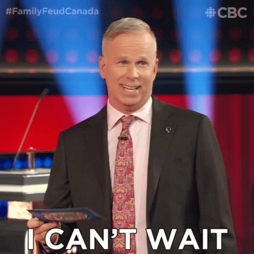 I Cant Wait Gerry Dee GIF - I Cant Wait Gerry Dee Family Feud Canada GIFs
