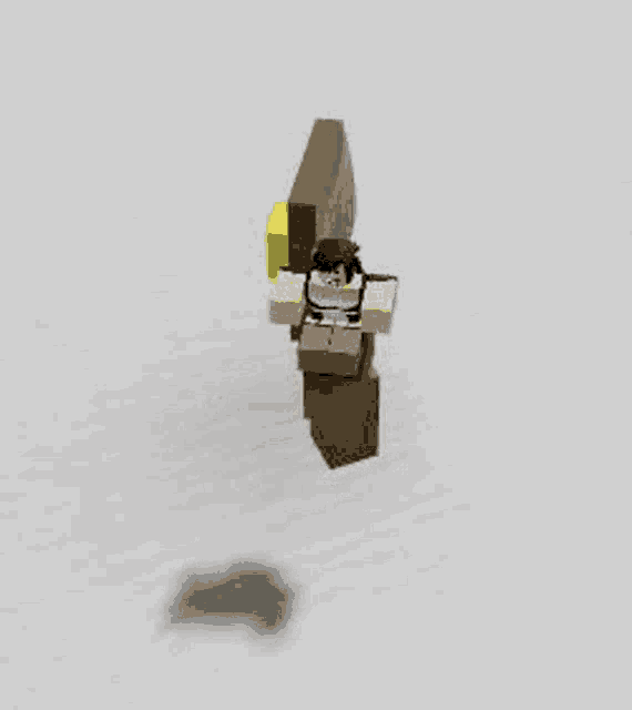 a 3d model of a person in a video game holding a sword .