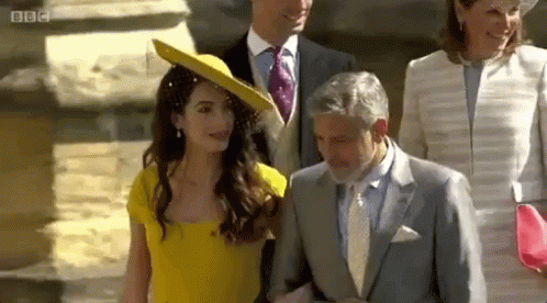 George Clooney Walking GIF - George Clooney Walking Withwife GIFs