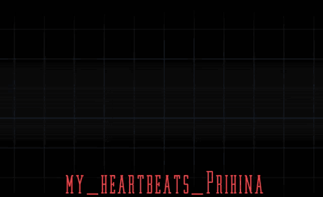 a picture of a man and woman kissing with the words my heartbeats prihina below