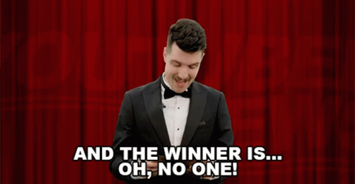 And The Winner Is Oh No One GIF - And The Winner Is Oh No One Benedict Townsend GIFs