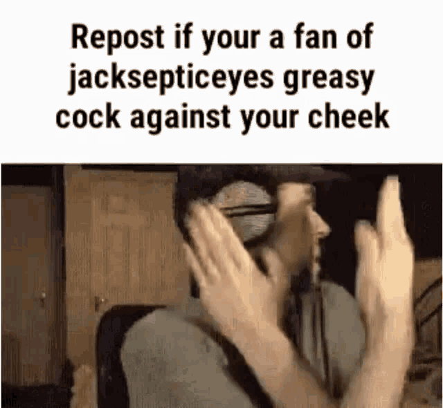 Repost If Your A Fan Jacksepticeye GIF - Repost If Your A Fan Jacksepticeye Make Face GIFs