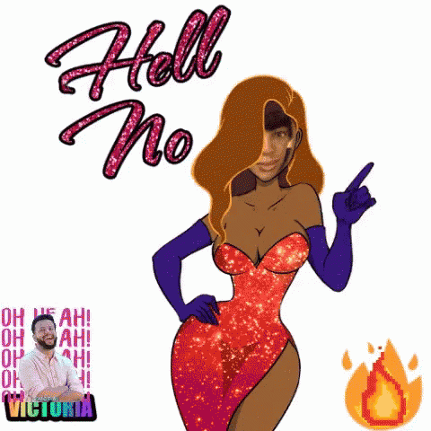 Hell No Vickie GIF - Hell No Vickie Victoria GIFs