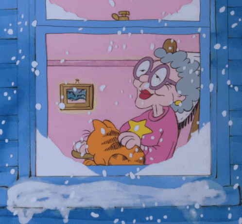 Garfield Grandma GIF - Garfield Grandma Rocking Chair GIFs
