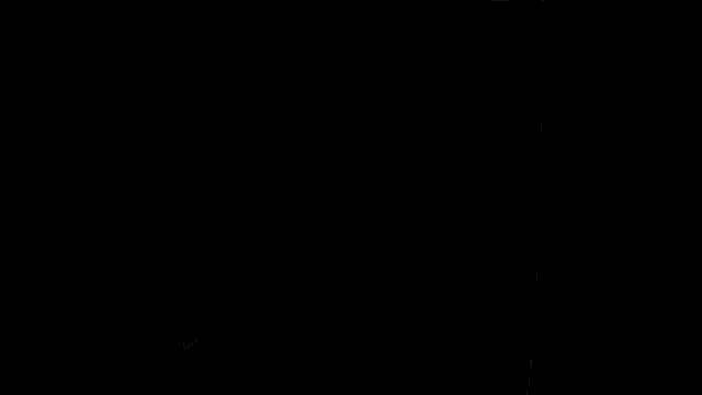 a man without a shirt is standing in front of a glass wall with arte written on the bottom right
