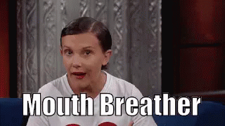 Mouth Breather GIF - Mouth Breather Stranger Things Omg GIFs