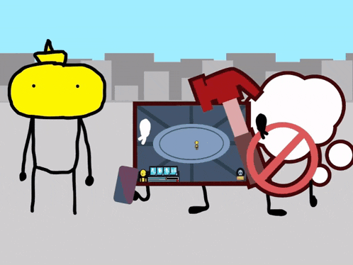 a cartoon drawing of a white car with a license plate that says 35 bab 077