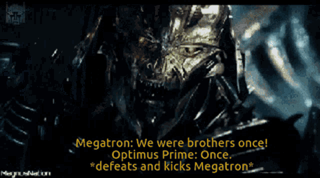 Transformers Tlk Optimus Prime Vs Megatron GIF - Transformers Tlk Optimus Prime Vs Megatron Final Battle GIFs