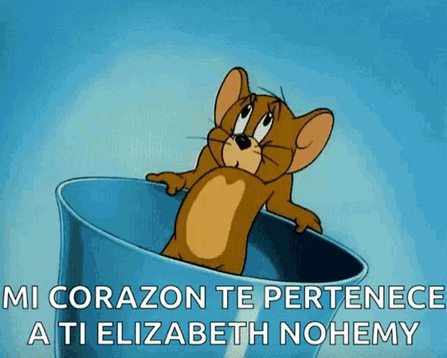 Tom And Jerry Jerry GIF - Tom And Jerry Jerry Beating Heart GIFs