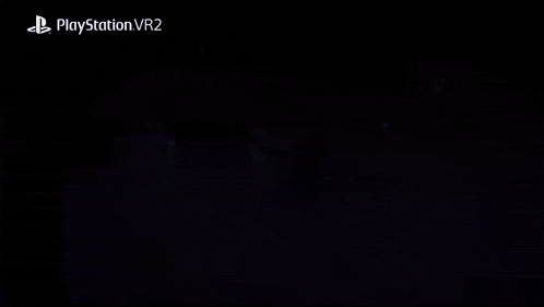 a playstation vr2 advertisement with a spider in the fog