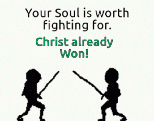 Christ Won The Fight GIF - Christ Won The Fight GIFs