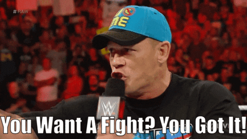 Wwe John Cena GIF - Wwe John Cena Fight GIFs