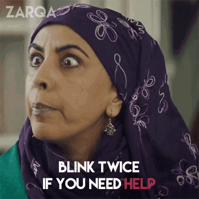 Blink Twice If You Need Help Zarqa GIF - Blink Twice If You Need Help Zarqa 103 GIFs
