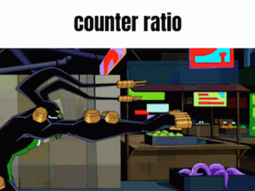 Counter Ratio Ratio GIF - Counter Ratio Ratio Ben10 GIFs