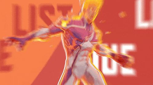 a poster for johnny storm 's duel is fueled by johnny storm