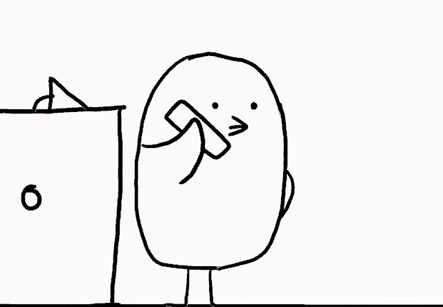 a drawing of a person with the word danke written above it