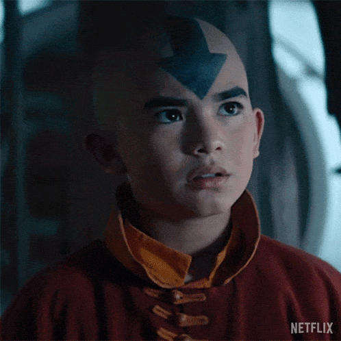 a young boy with a bald head and an arrow on his forehead is asking is that a problem .