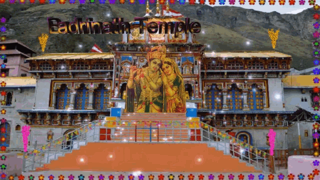 Badrinath Temple GIF - Badrinath Temple GIFs