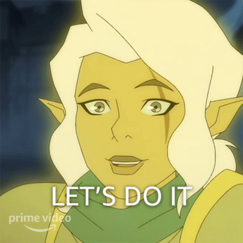 Lets Do It Pike Trickfoot GIF - Lets Do It Pike Trickfoot Ashley Johnson GIFs