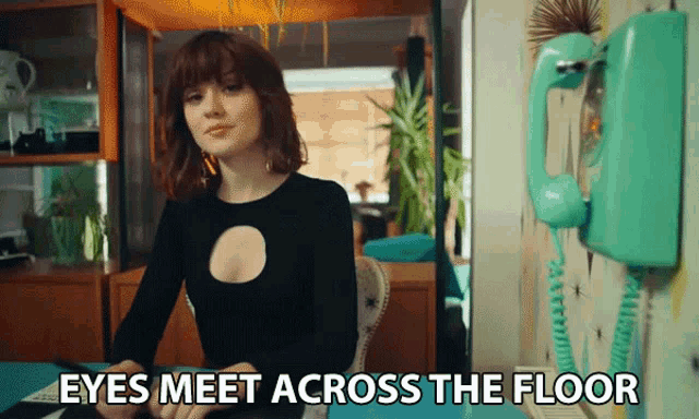 Eyes Meet Across The Floor Love At First Sight GIF - Eyes Meet Across The Floor Love At First Sight I See You GIFs