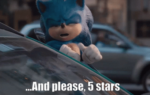 Sonic And Please GIF - Sonic And Please 5stars GIFs