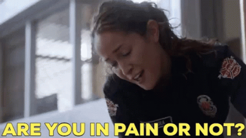 Station19 Andy Herrera GIF - Station19 Andy Herrera Are You In Pain Or Not GIFs